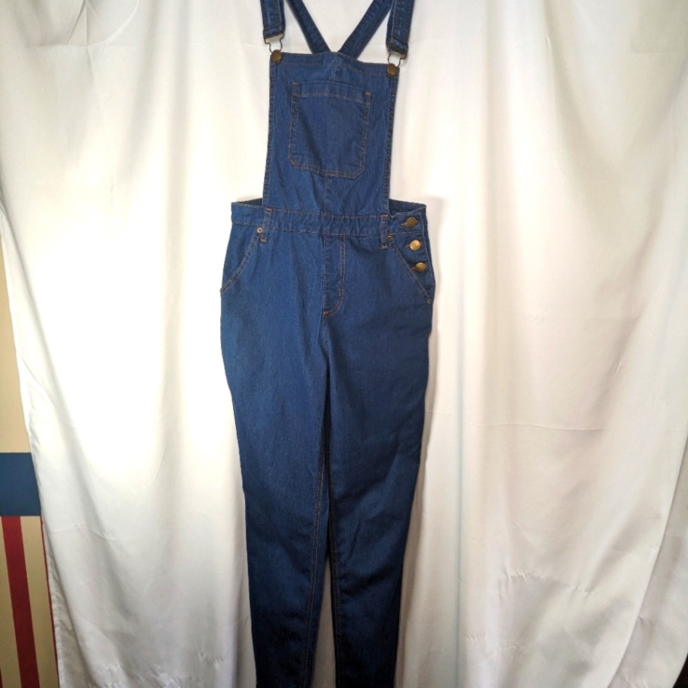 Modcloth denim overalls szS